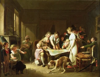 Leyendo el Informe del Ejército, 1807